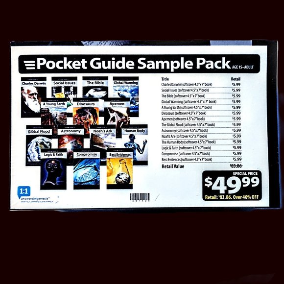 Answers in Genesis Biblical Scientific Pocket Guide Set ~ 14 Topics ~ NEW-SEALED - Picture 11 of 14